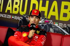 Thumbnail for article: Leclerc positive about '24 but: "Long way before we keep up with Red Bull'