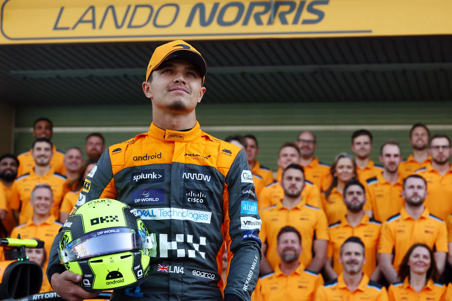 Lando Norris sorprendido por McLaren en la temporada 2023