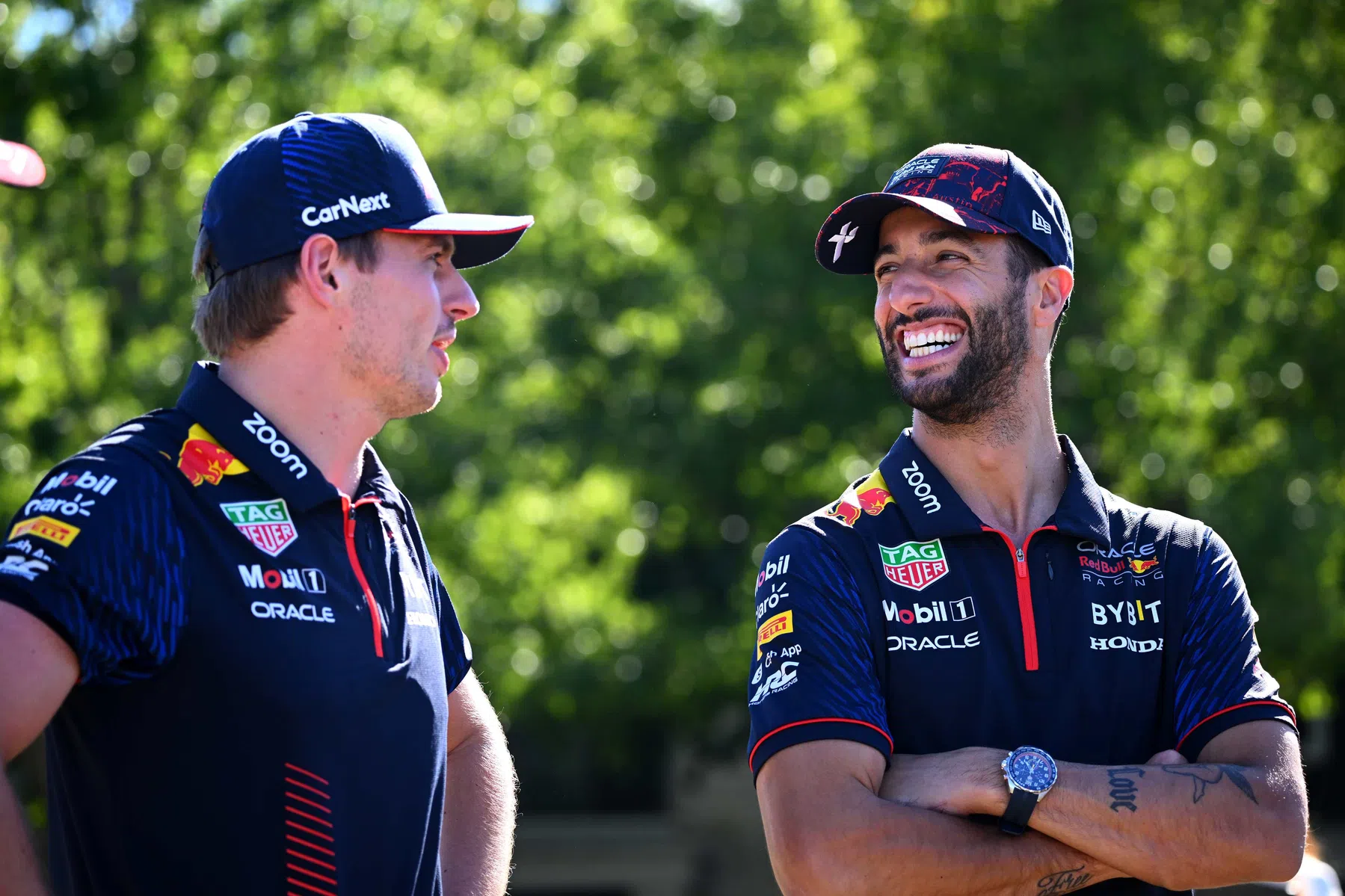 Daniel ricciardo silverstone test tijd max verstappen