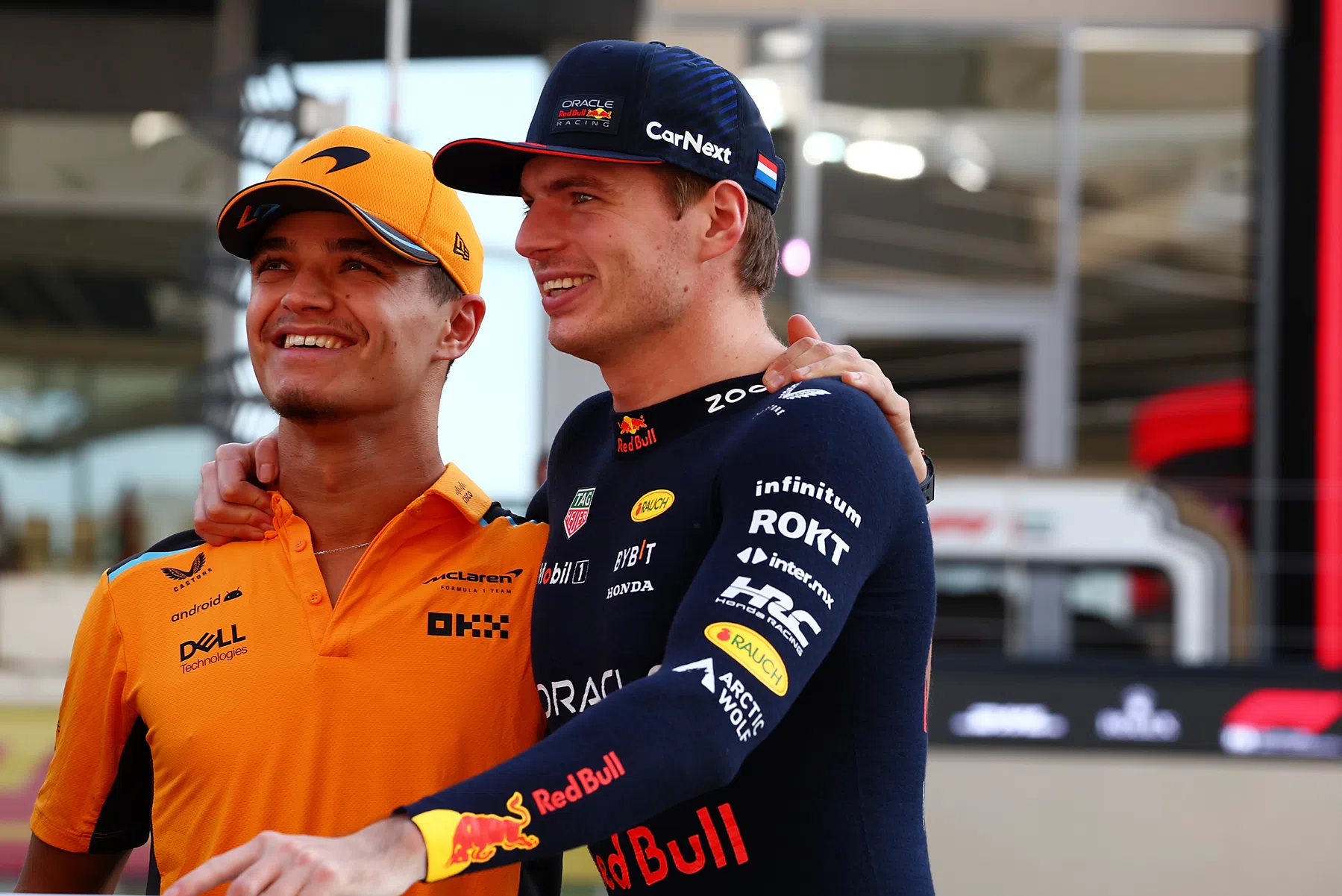 lando norris on max verstappen relationship friends