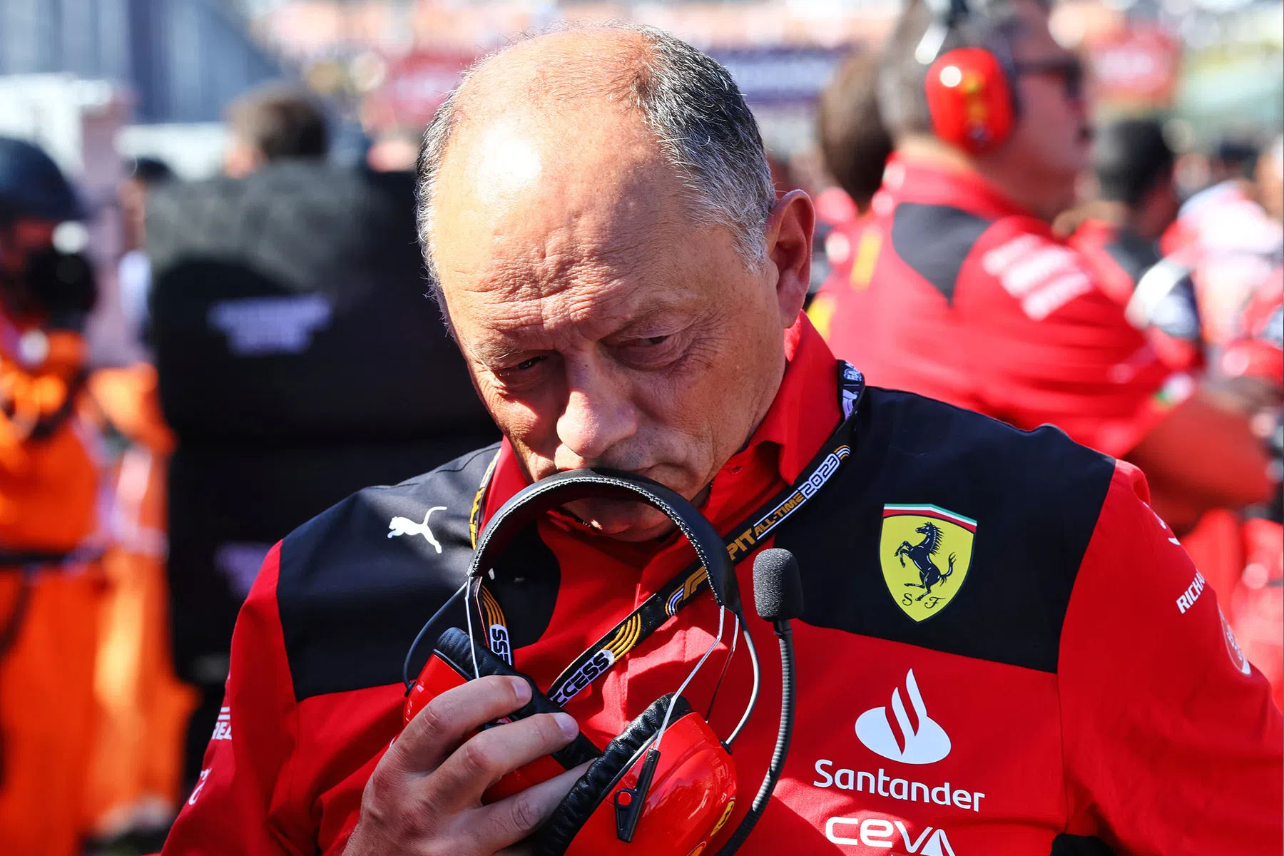 Vasseur desvela el nuevo coche el día de su presentación y no hace más promesas