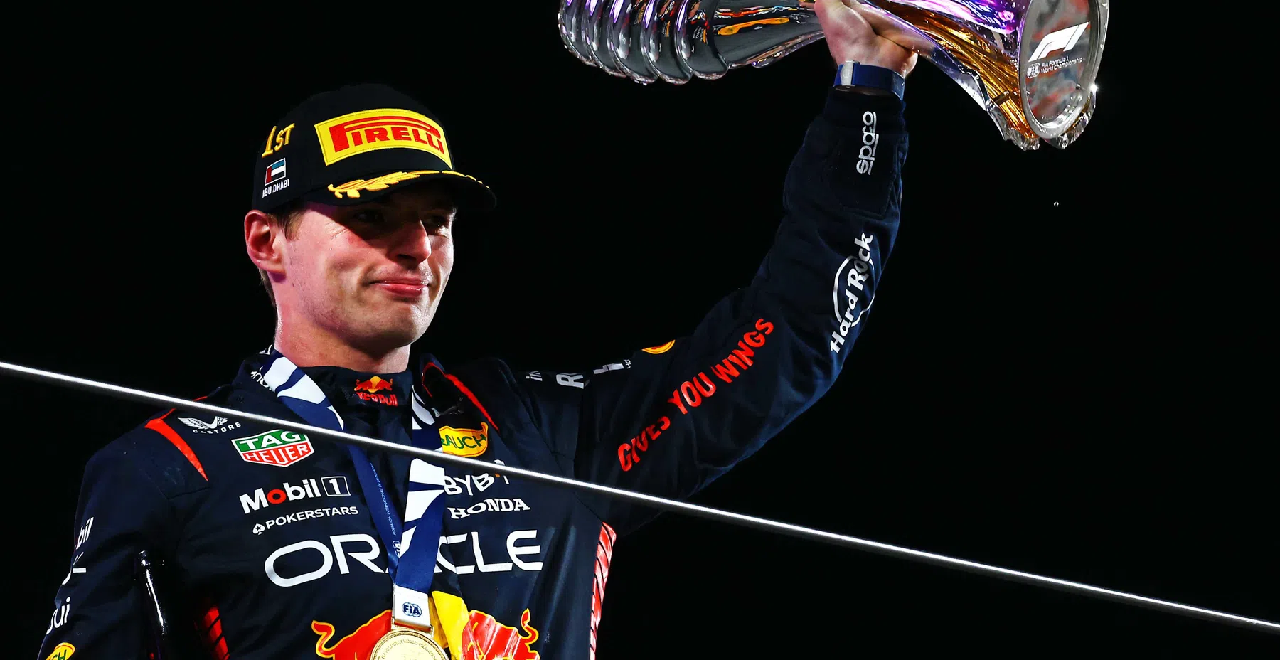 Max Verstappen wilde alleen deze F1-trofee zelf houden