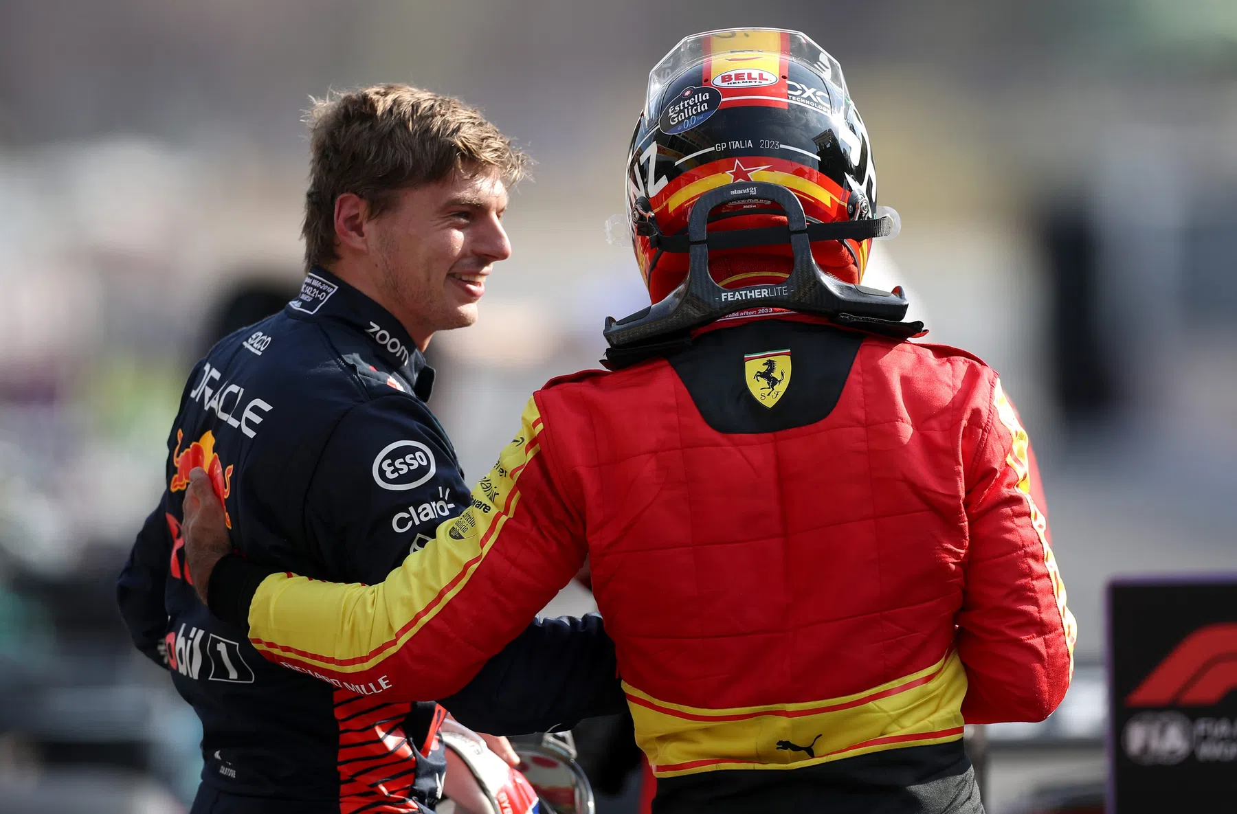 Albers geen verrassing Sainz wint van Verstappen