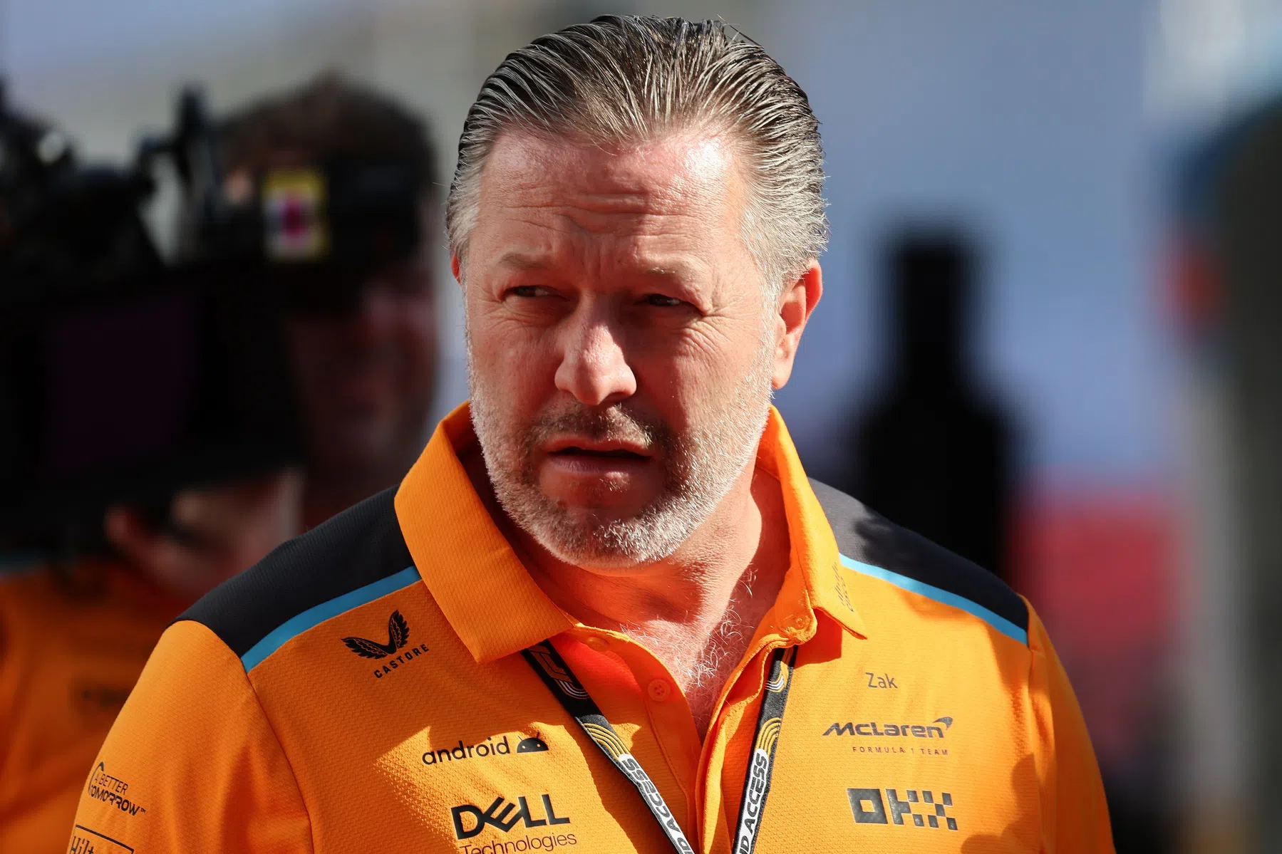 Zak Brown over contract Lando Norris