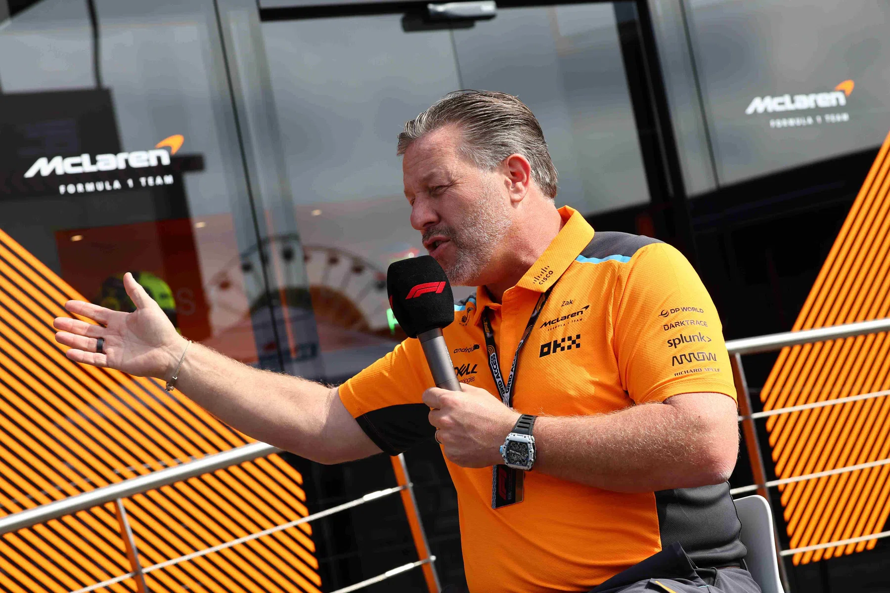 Zak brown happy with rob marshall coming over from red bull