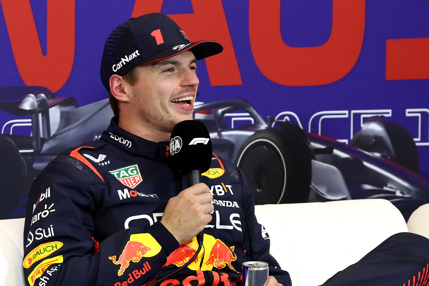 Verstappen never gets bored: 'With Penelope Kvyat atmosphere in the tent'