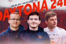 Thumbnail for article: Max Verstappen gana las 24 horas de Daytona Virtuales