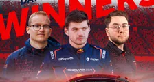 Thumbnail for article: Max Verstappen en Team Redline winnen de virtuele 24 uur van Daytona