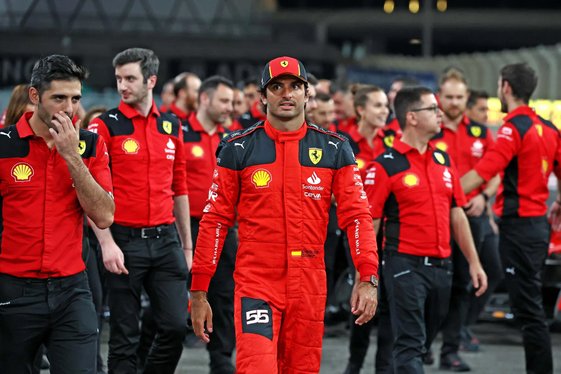 Options for sainz upon Ferrari departure