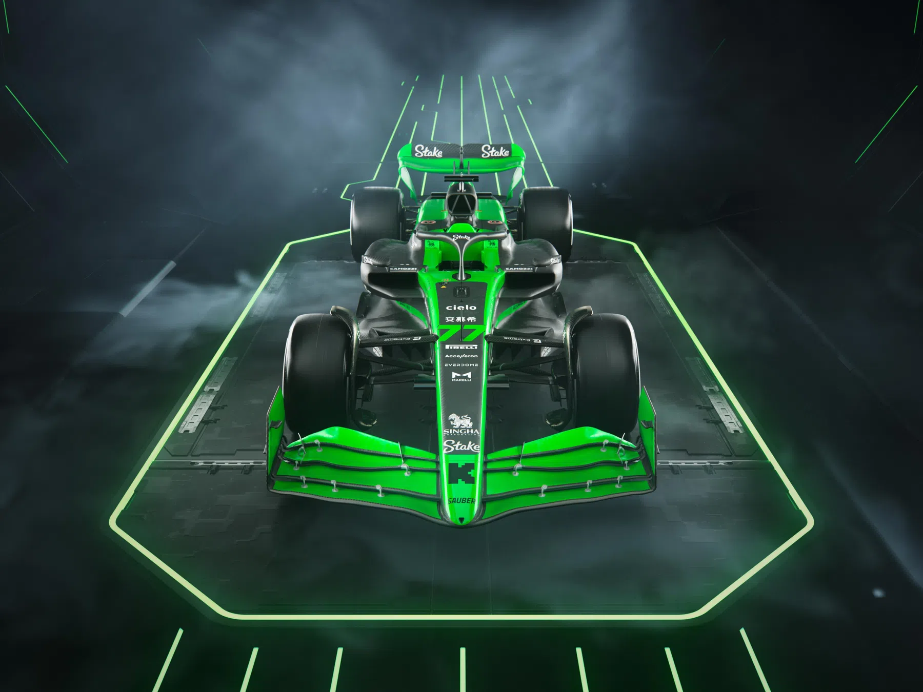 Stake lanceert F1-wagen voor 2024