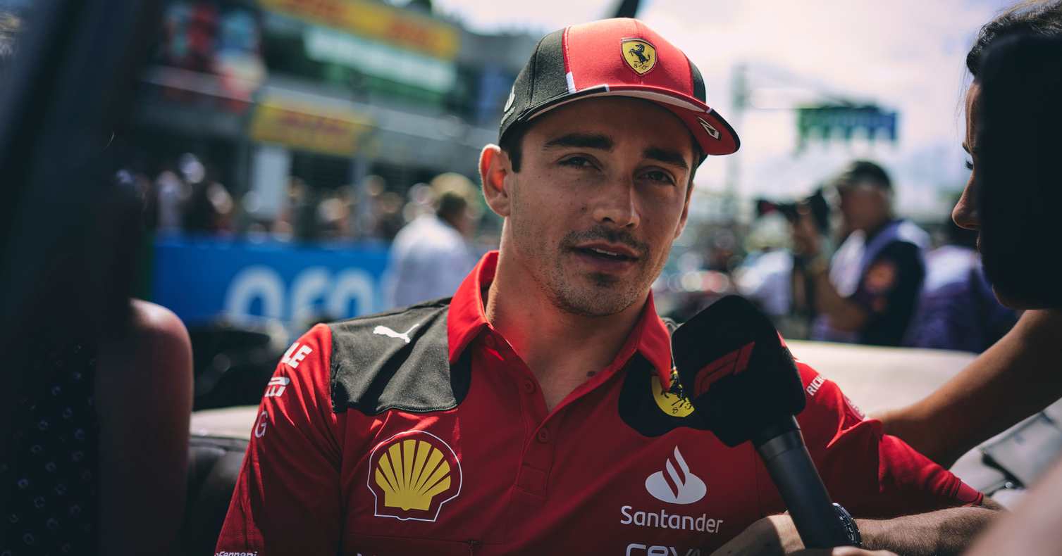 Leclerc speaks out after Ferrari news Hamilton