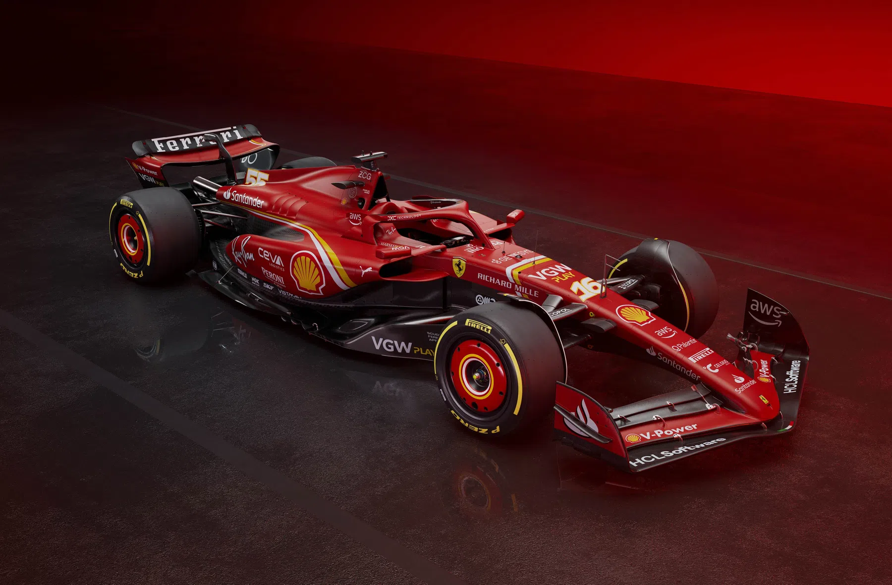 foto nuova livrea ferrari sf24