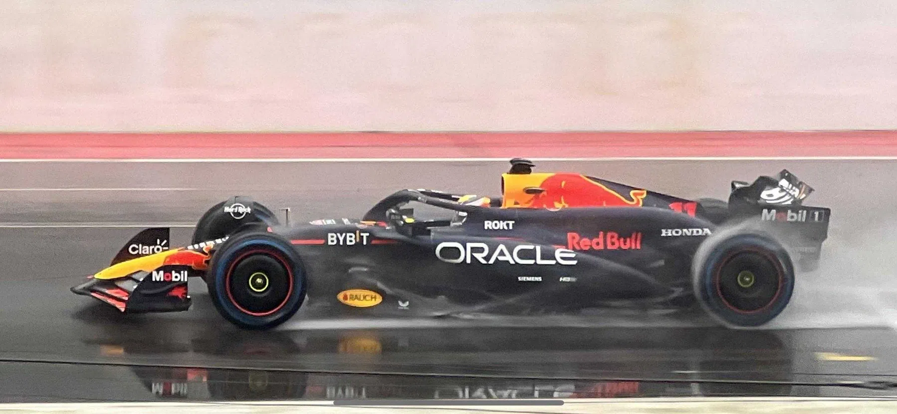 Perez gets to know Red Bull's RB20 following Verstappen's lead