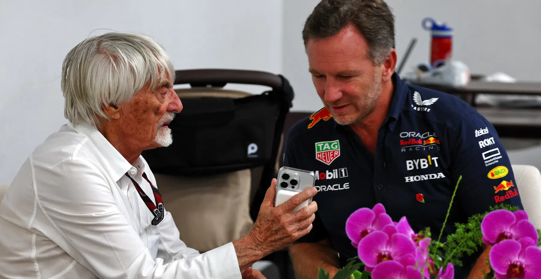 Bernie Ecclestone steunt Christian Horner in onderzoek Red Bull