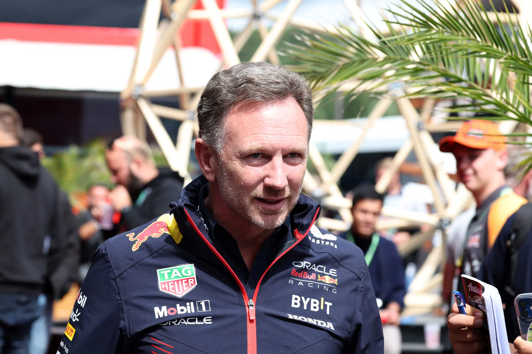 Horner on allegations of inappropriate behaviour at Red Bull car launch