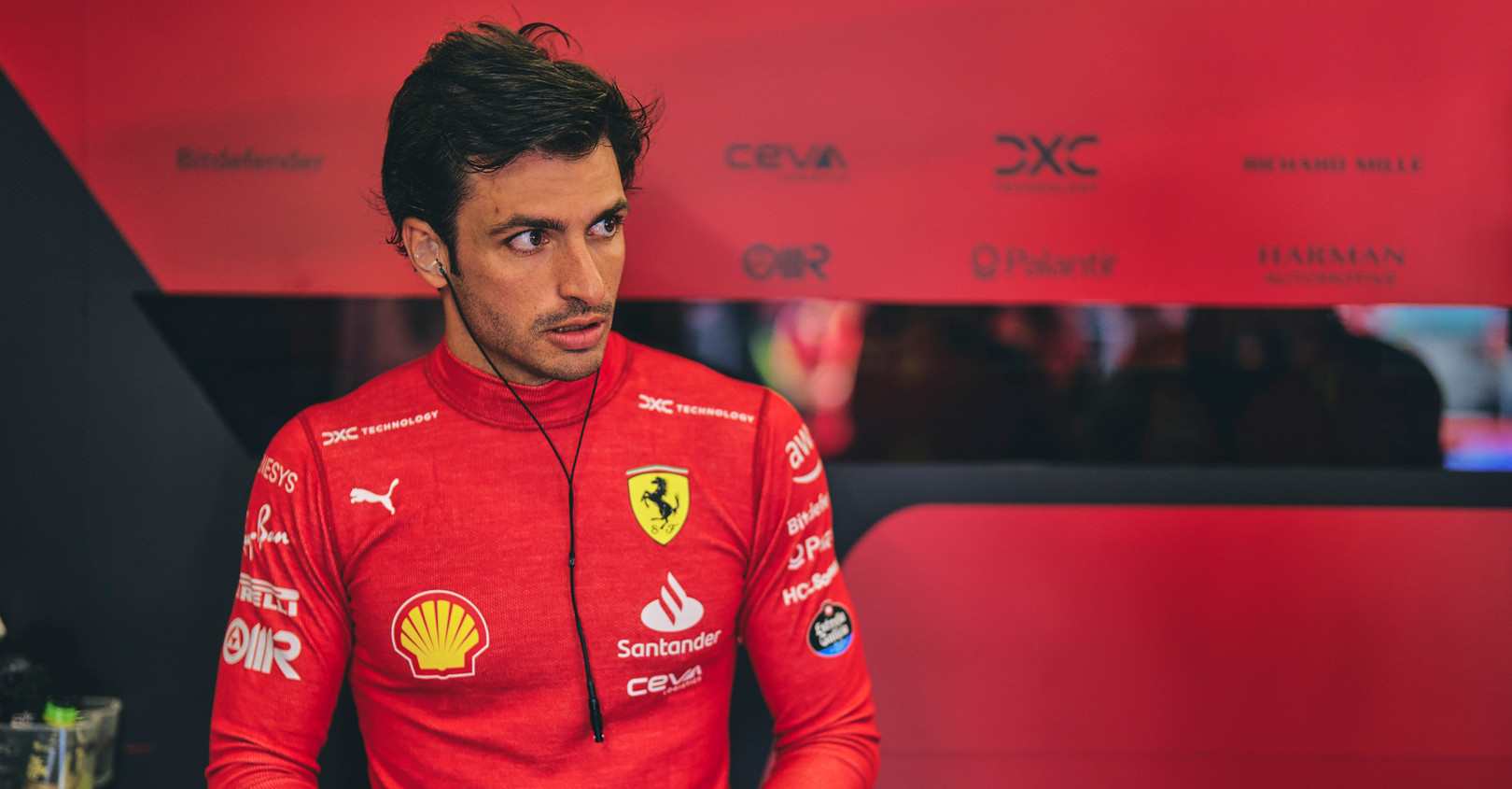 Sainz: Hamilton knocked on Ferrari's door, not the other way round