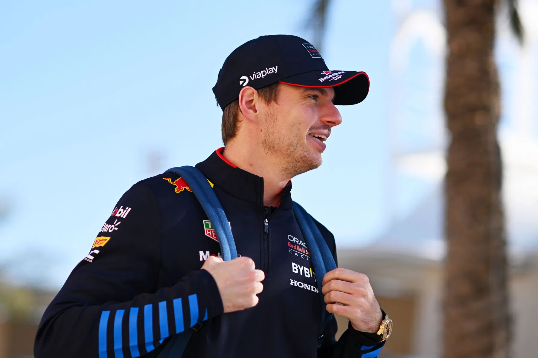Verstappen very relaxed during F1 winter test in bahrain