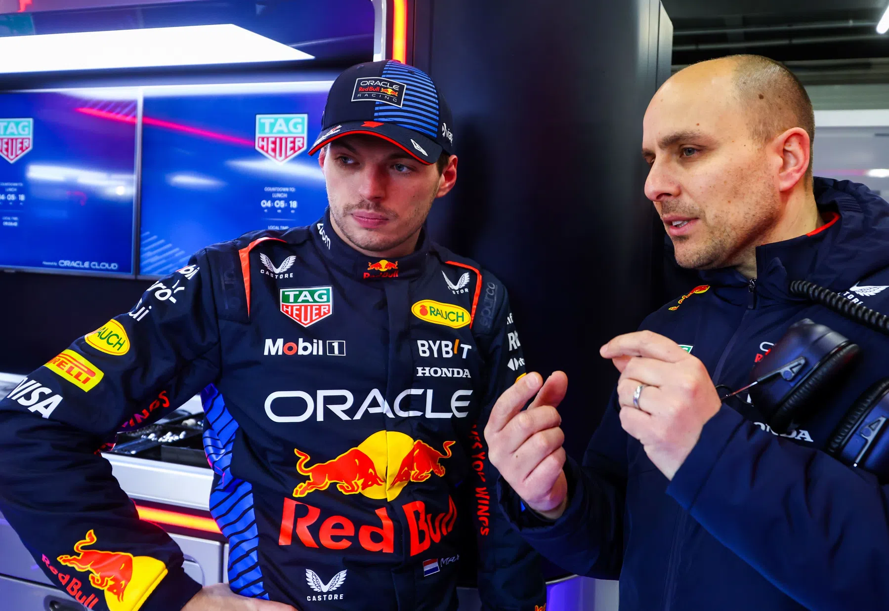 Lambiase explica el motivo del cambio de Pérez y Verstappen