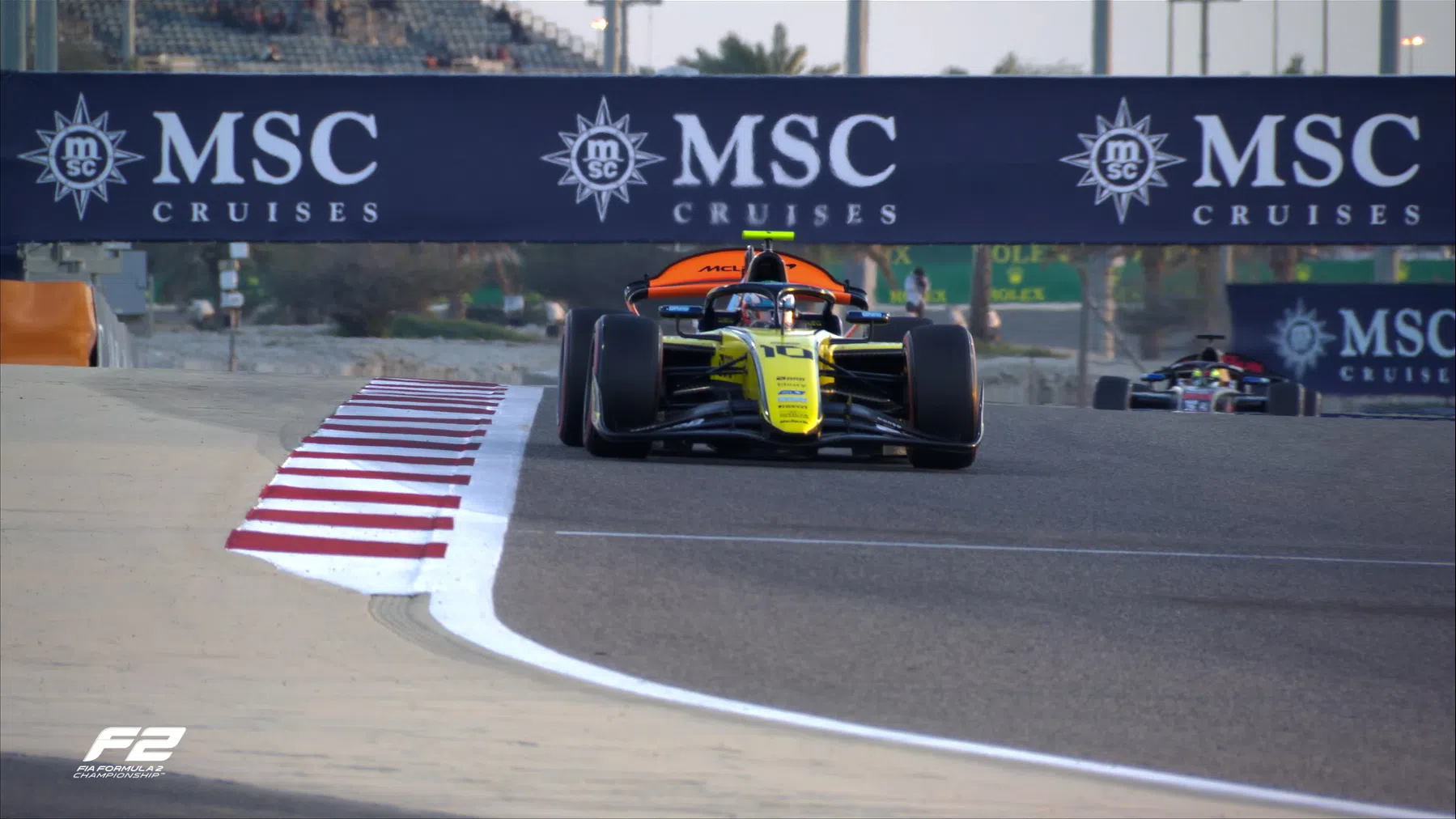 F2: Bortoleto fica em P2 na classificação do Bahrein; Maini é pole