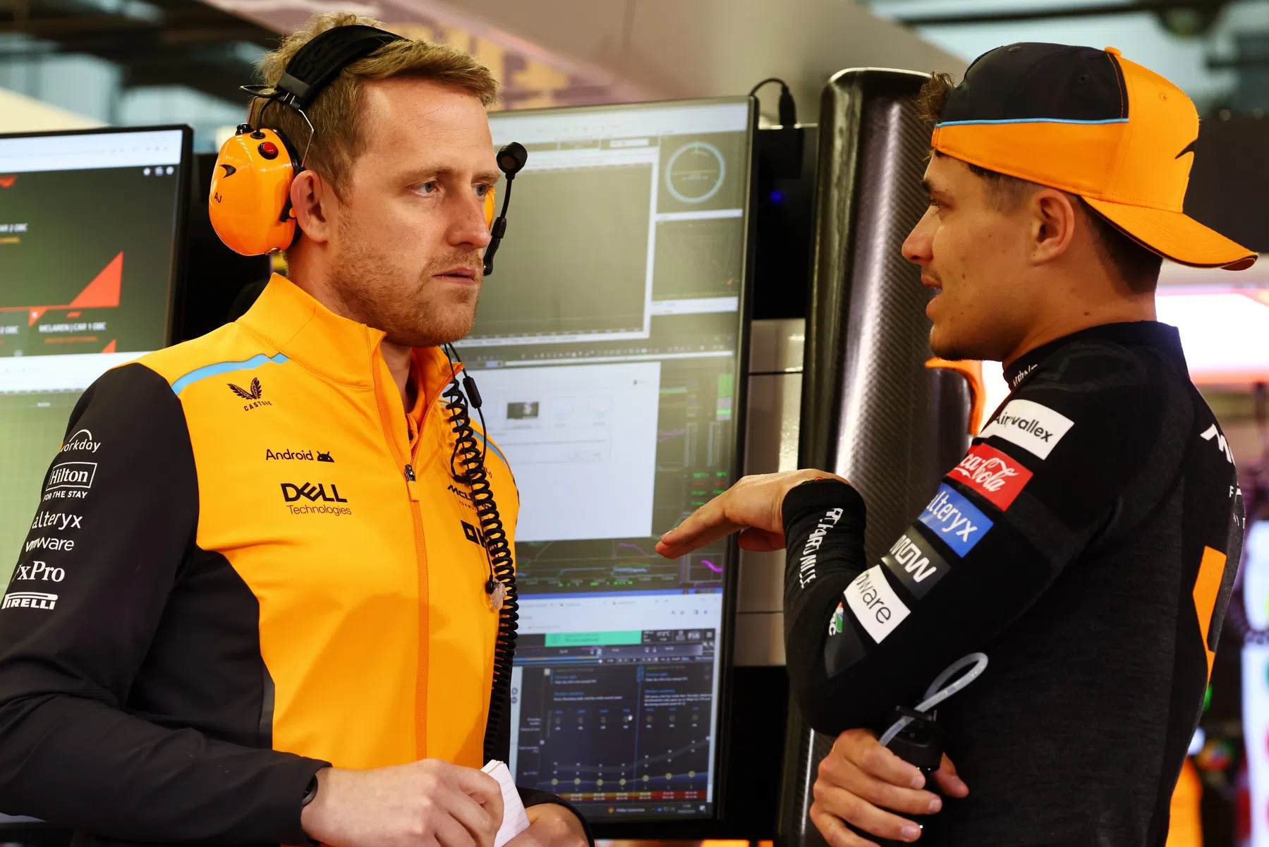 McLaren drivers look back at first Bahrain practice day