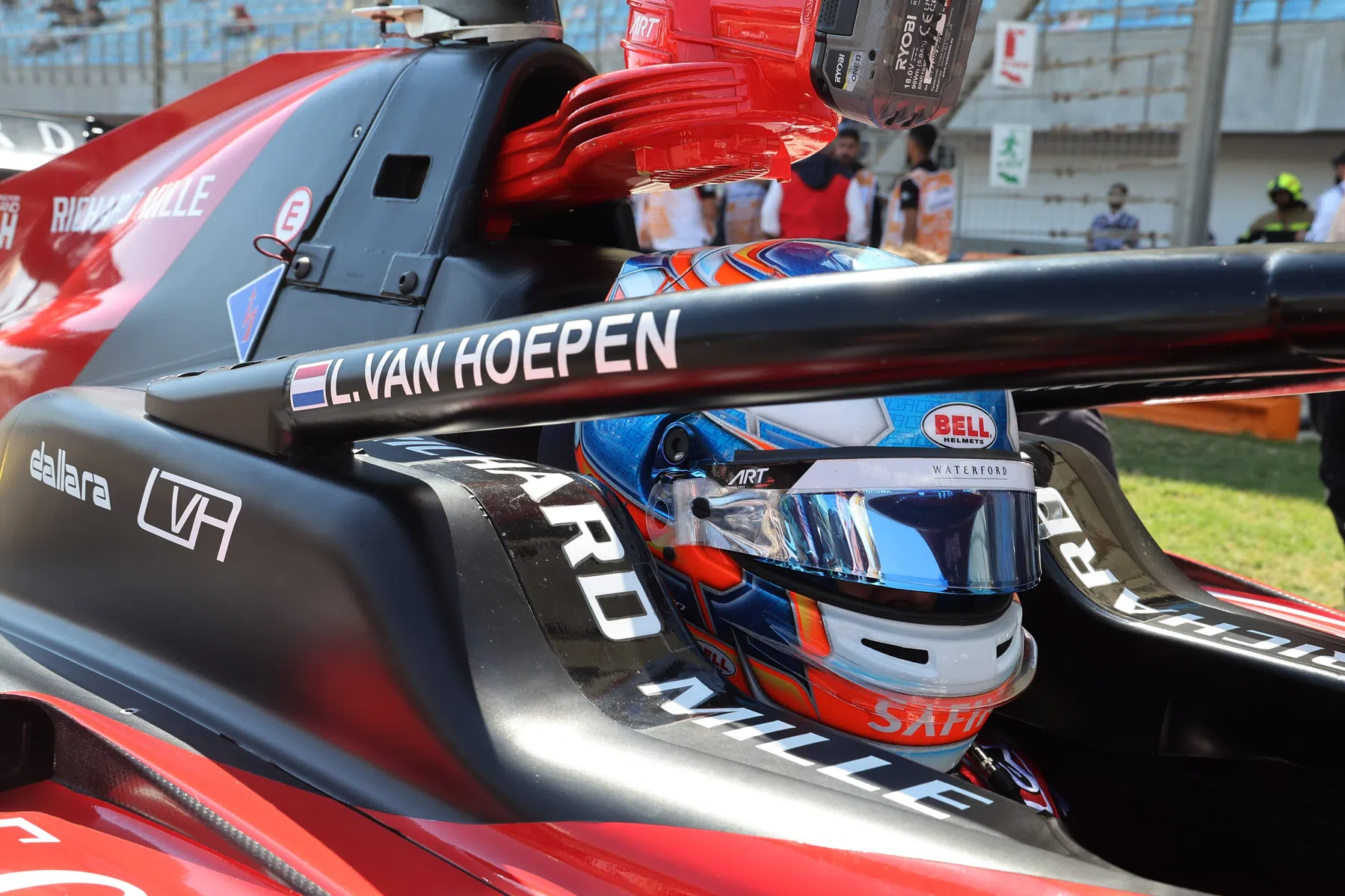Corrida de sprint da Fórmula 3 no Red Bull Ring com Van Hoepen
