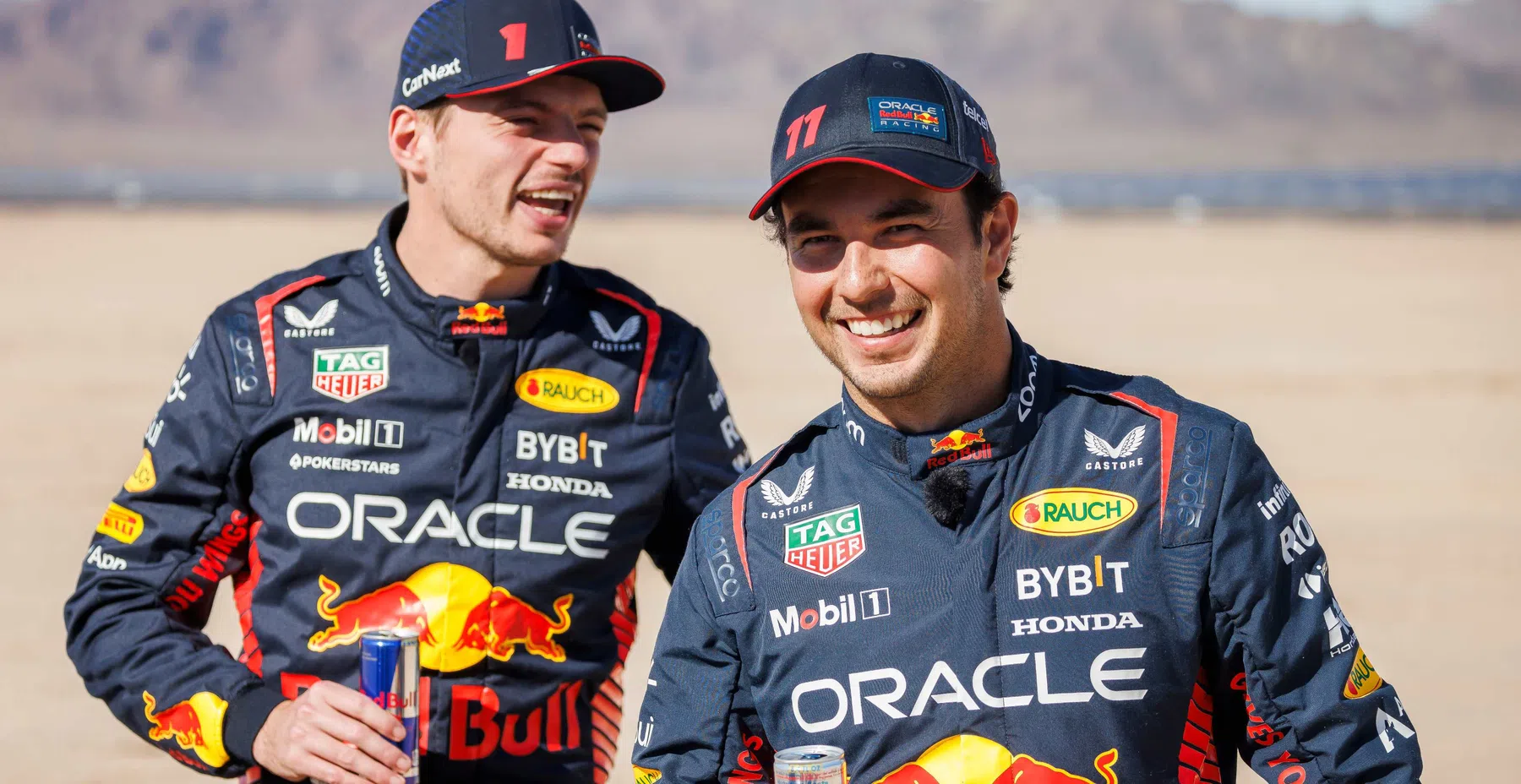 Verstappen and Perez have fun in Bahrain