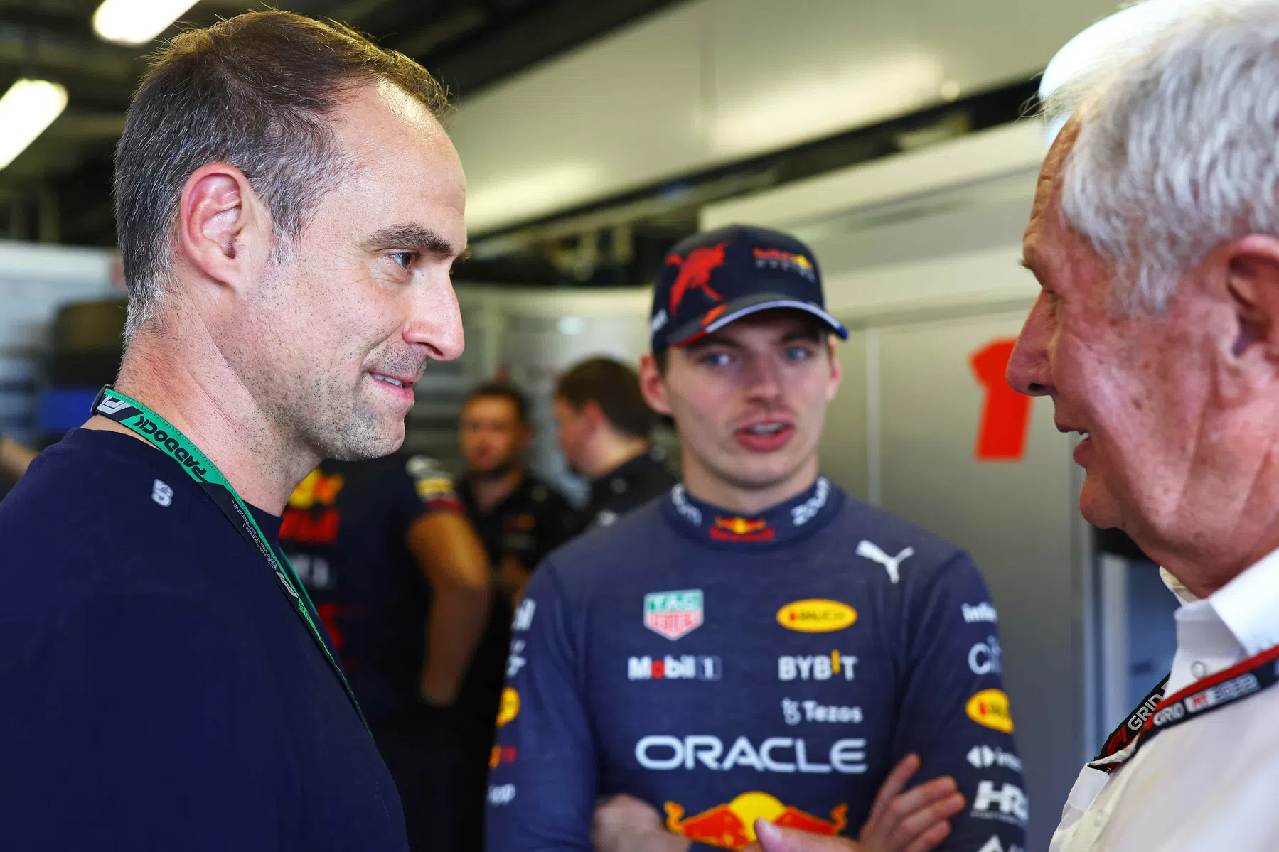 oliver Mintzlaff visits red bull in Saudi Arabian GP