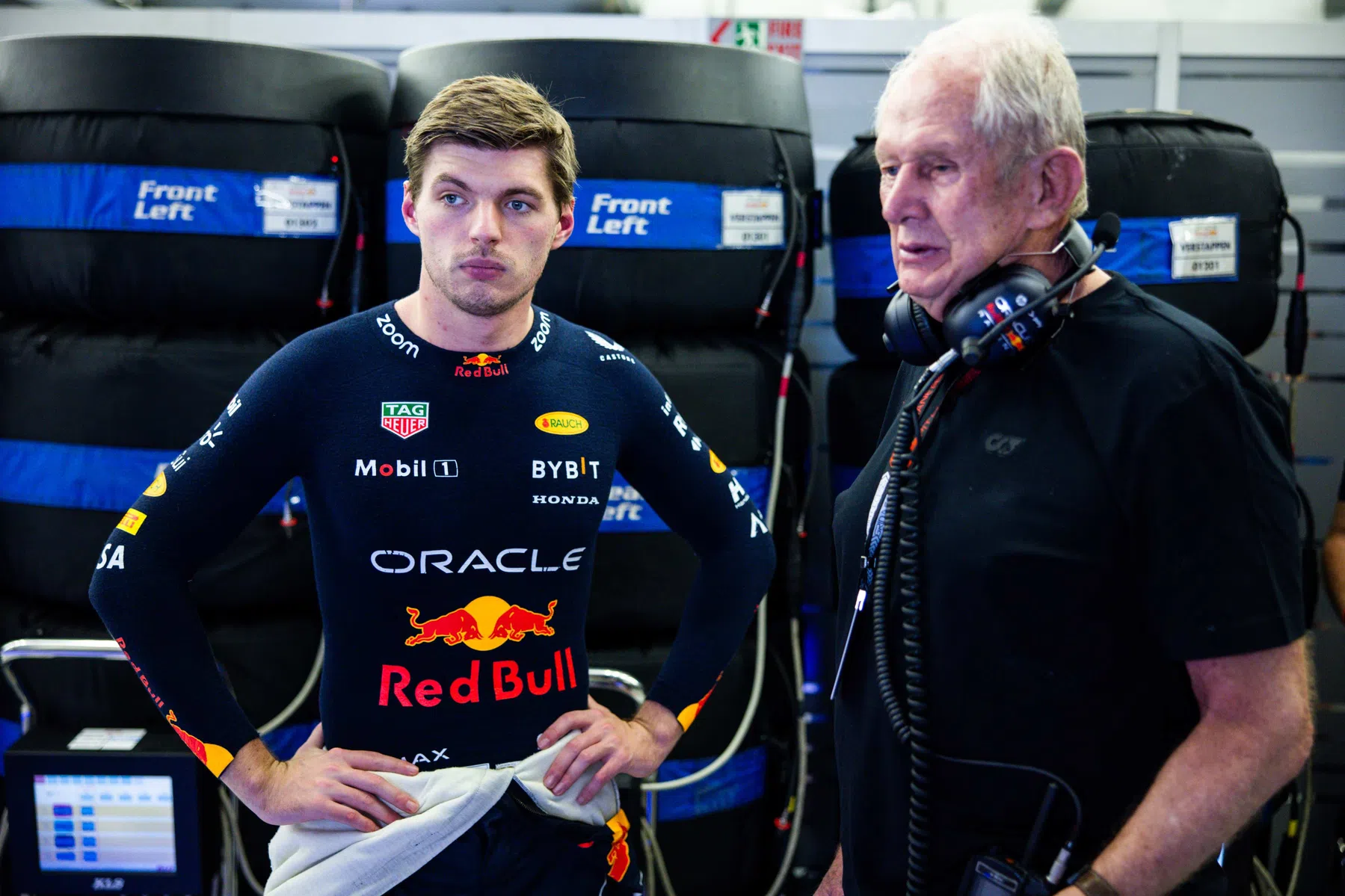 Verstappen neemt helmut marko in bescherming