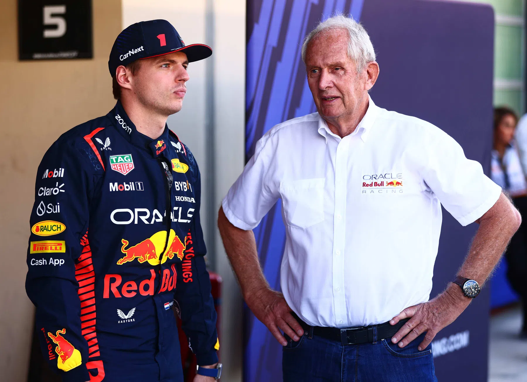 Verstappen gaat niet door bij red bull zonder marko