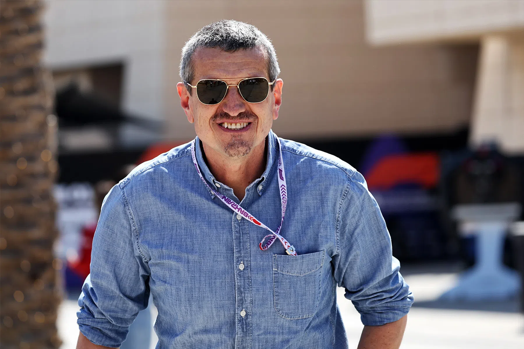 Guenther Steiner on bearman in f1 column