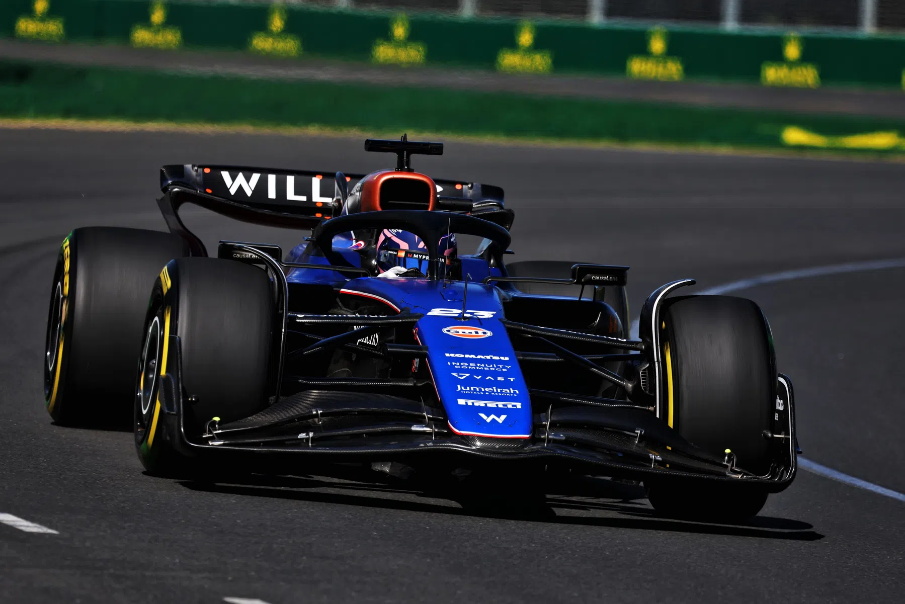Williams zonder reservechassis naar grand prix japan