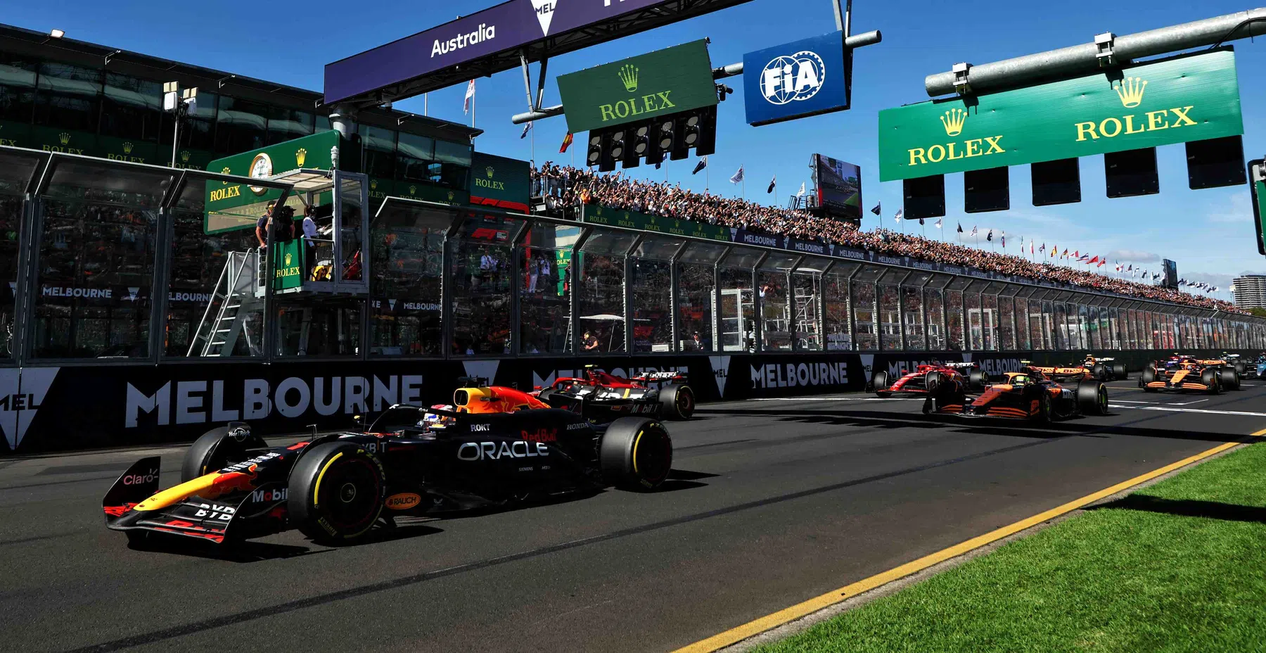 WK-stand na DNF Verstappen in F1 GP Australië