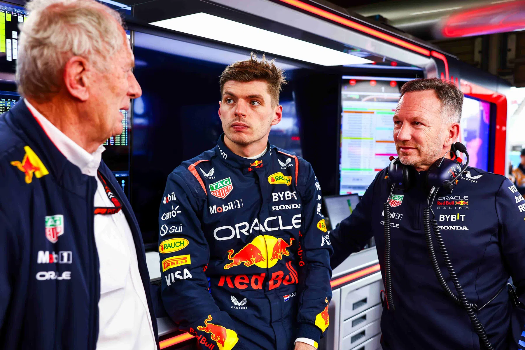Helmut Marko after the first two free practice sessions in Japan