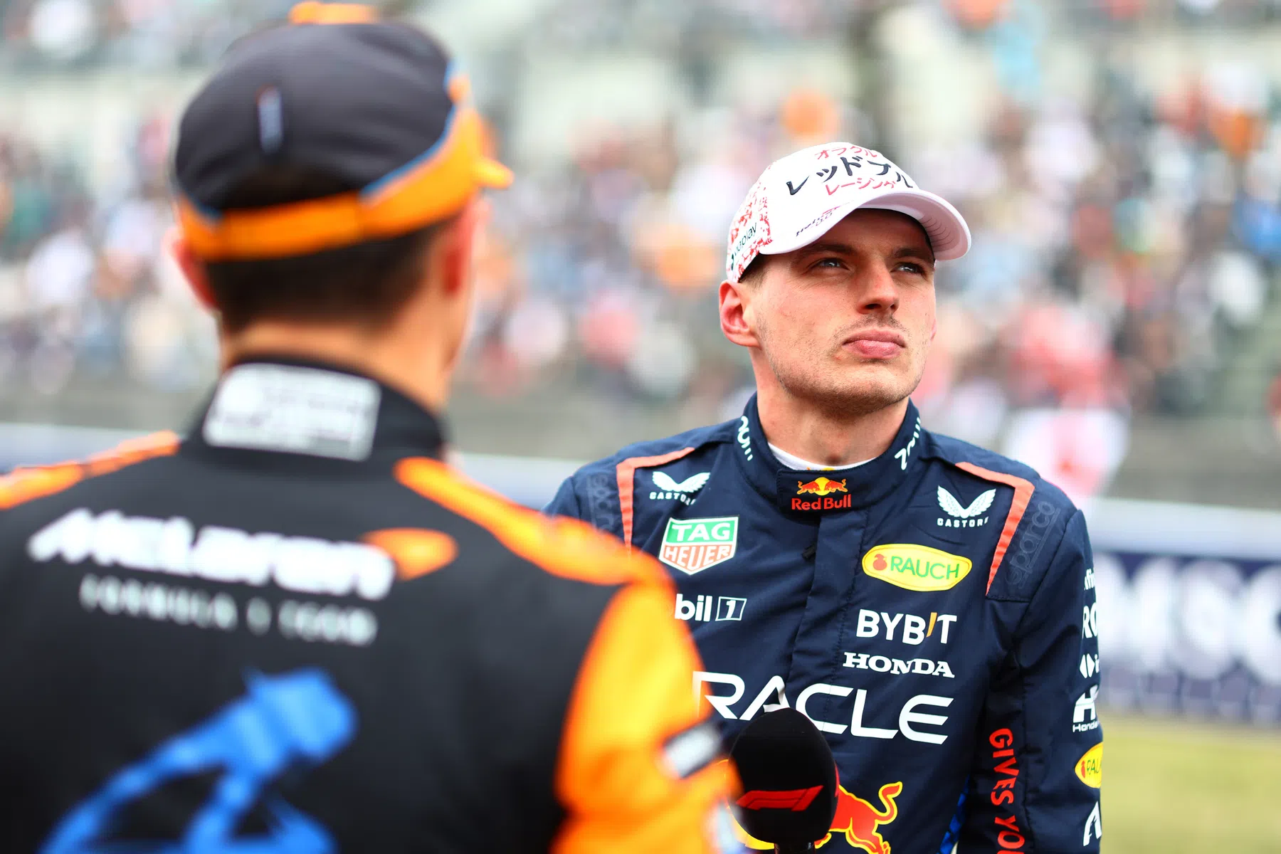 Verstappen makes separate statement: 'Car feels like a boat then'