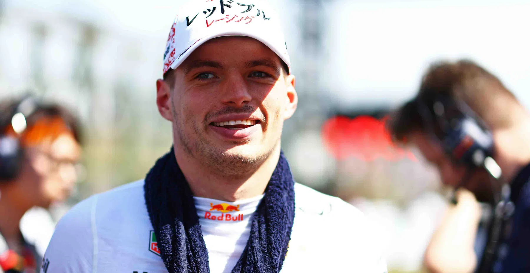 Verstappen reacts to trouble-free win at the japanese grand prix