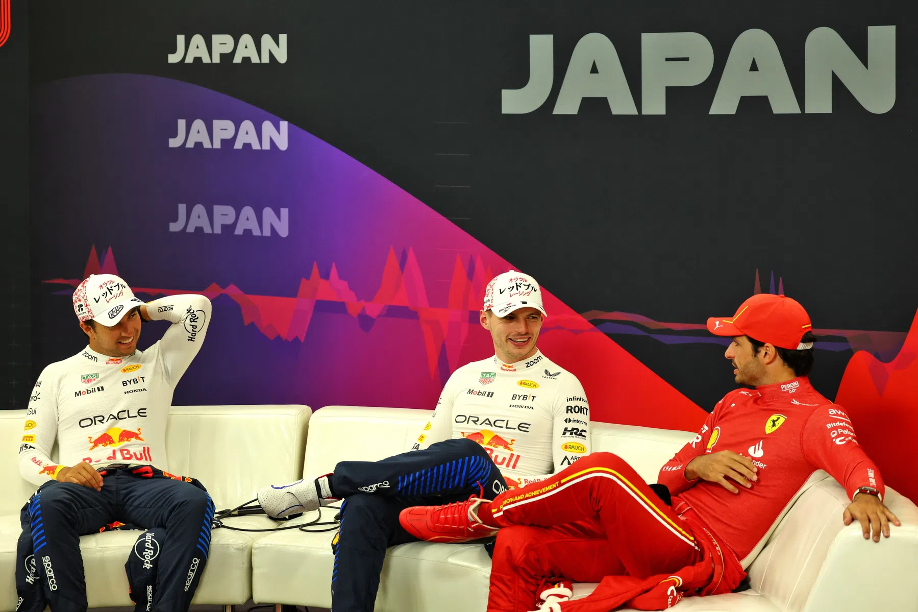 Verstappen e Sainz falam sobre as façanhas de rali de seu pai