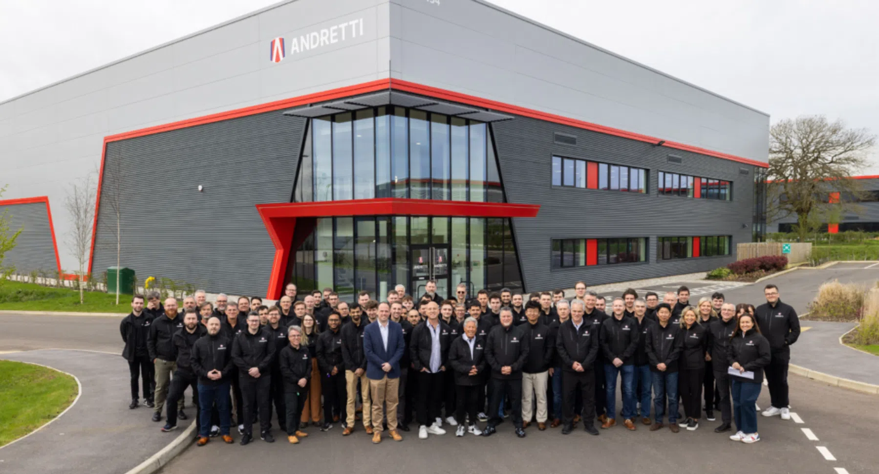 andretti opens new factory at silverstone