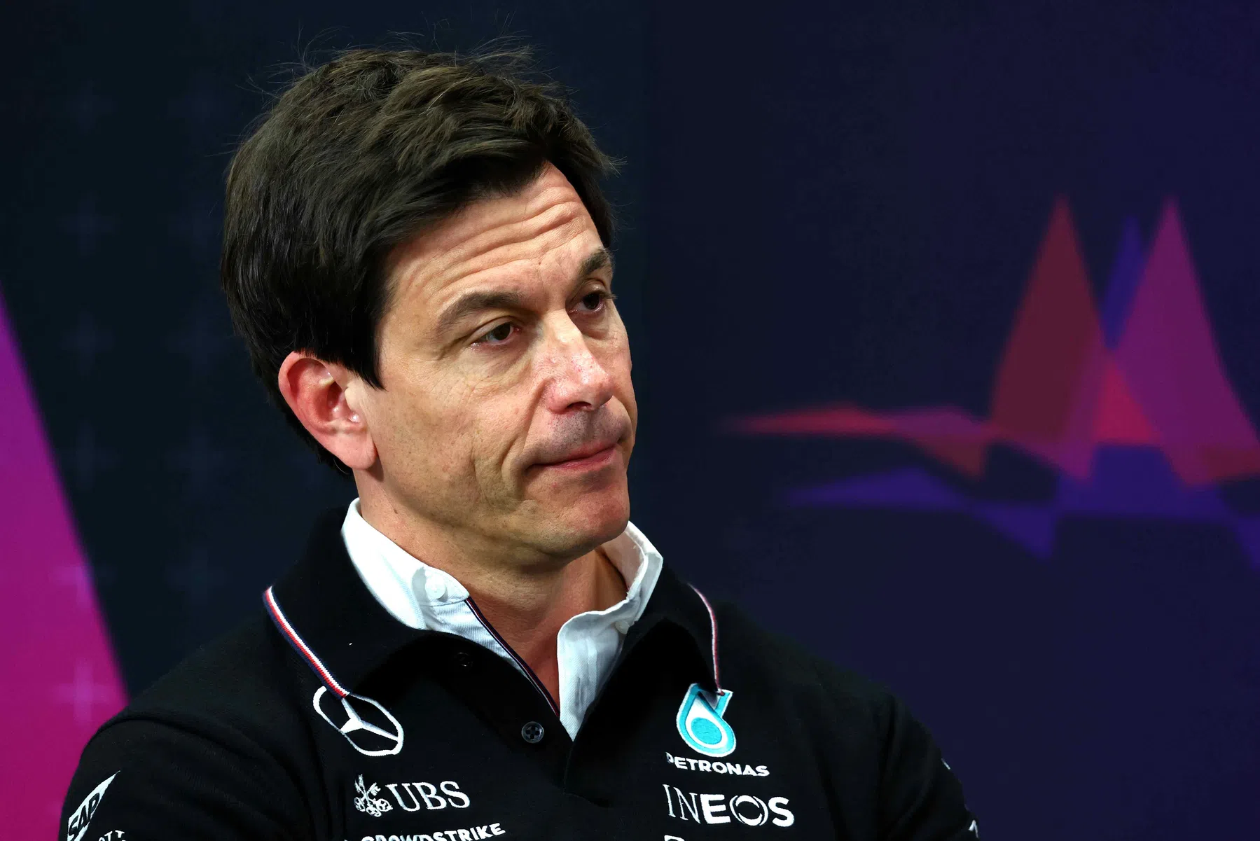 wolff reaction after sprint qualifying china and p2 hamilton