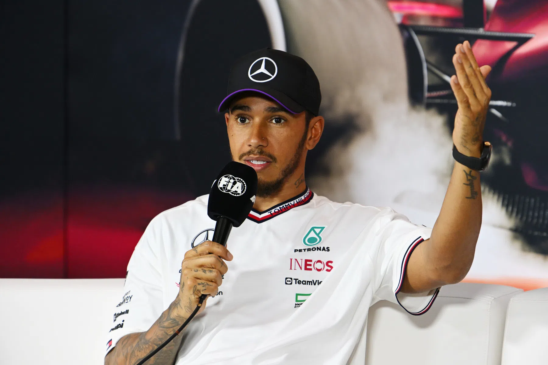 Reactie Hamilton op Q1 knock-out in China