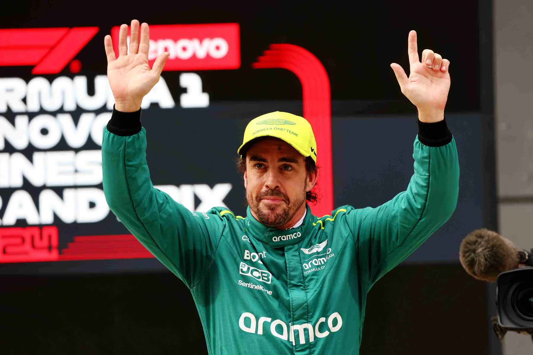 reacción fernando alonso tras la clasificación china