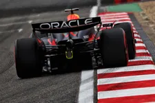 Thumbnail for article: Verstappen powers through from P4 to win sprint race