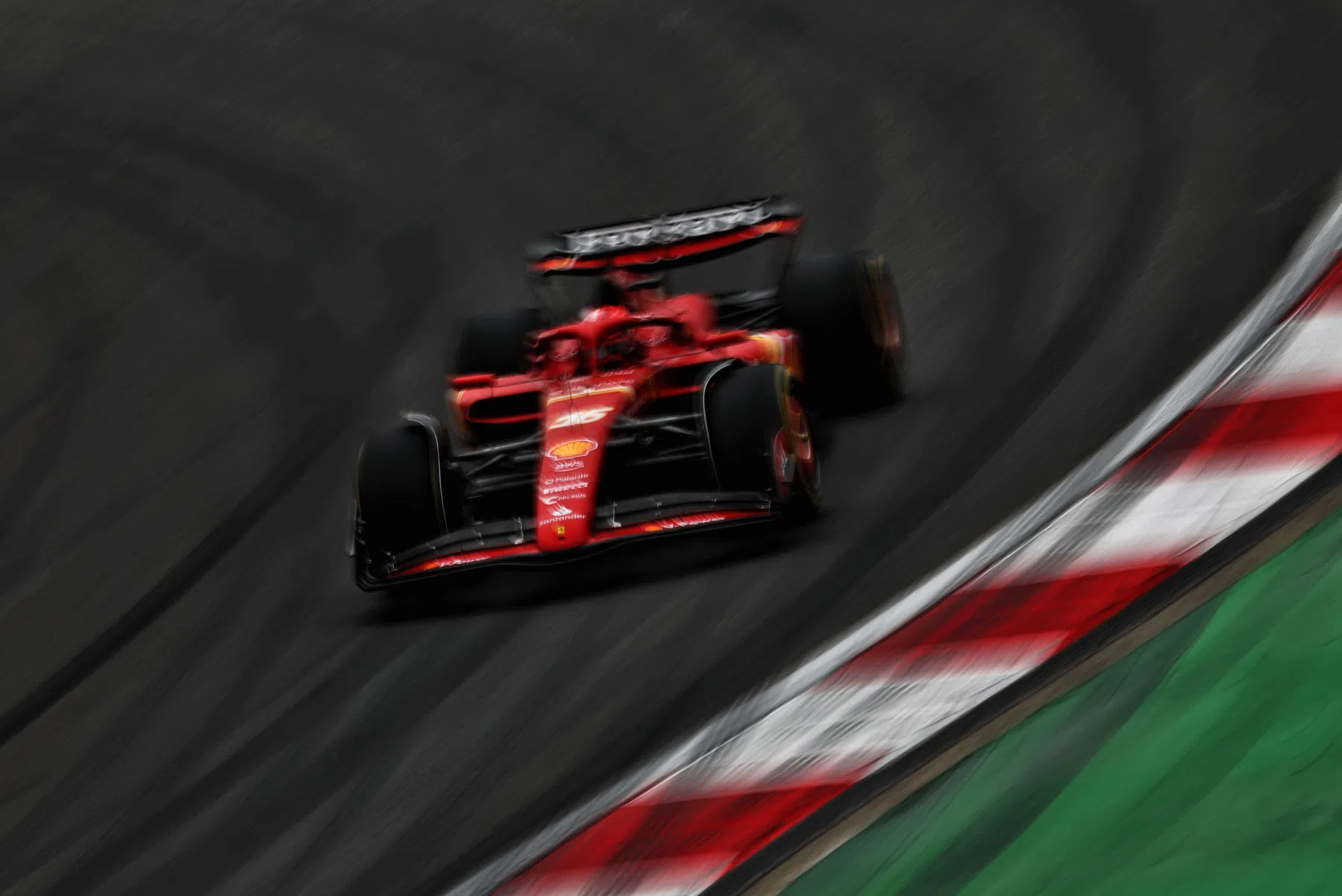 Sainz and leclerc over contact during sprint race in china