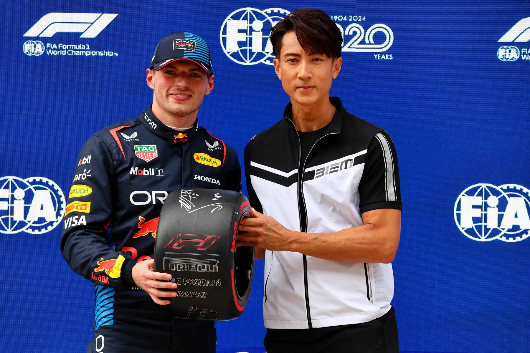 Red Bull Racing 100 poles by Verstappen in China