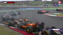 Thumbnail for article: Stroll and Magnussen cause chaos on restart in China