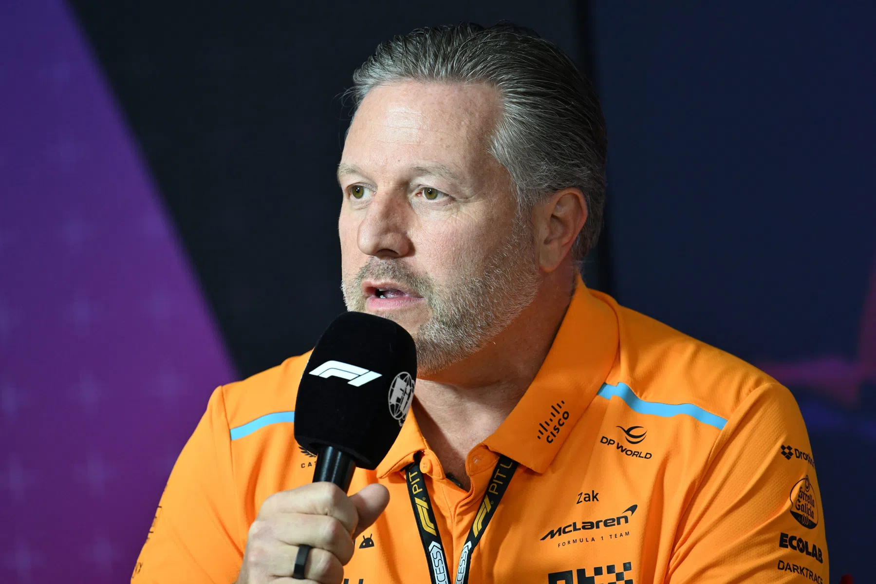 Zak Brown satisfait de la performance de McLaren