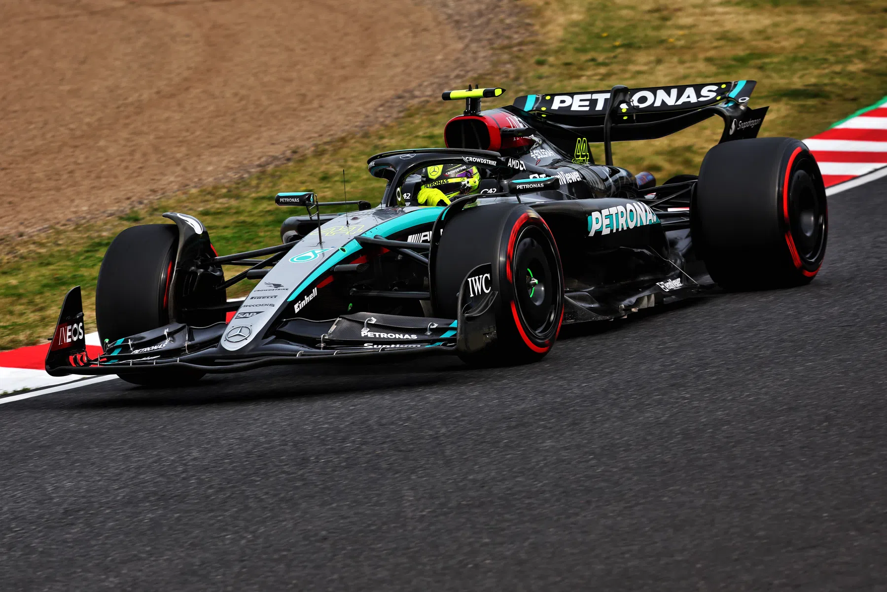 james allison com a mercedes em miami não cometerá esse erro novamente