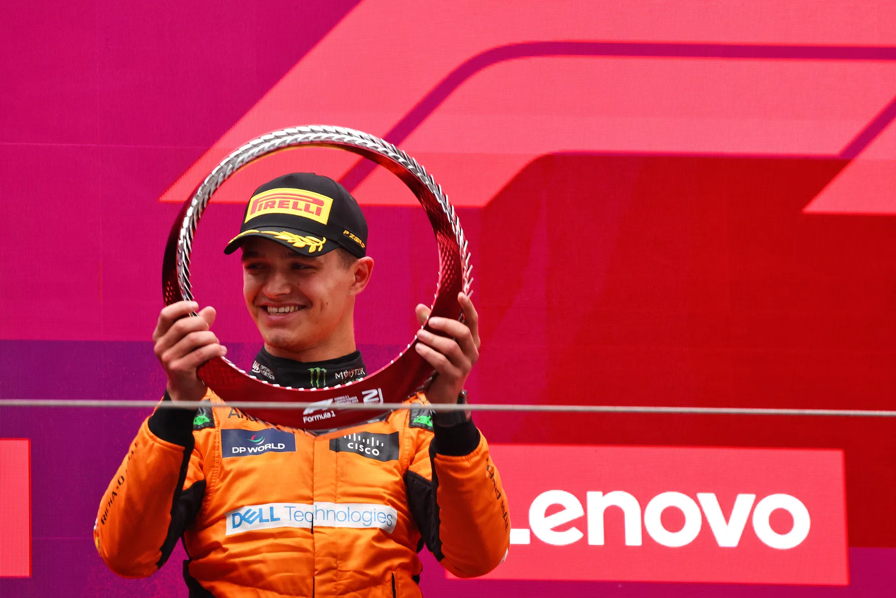 How many podiums does McLaren driver Lando Norris have?