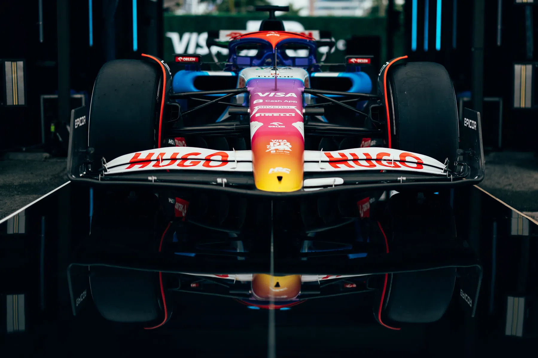 VCARB estrena nueva decoración para el Gran Premio de Miami