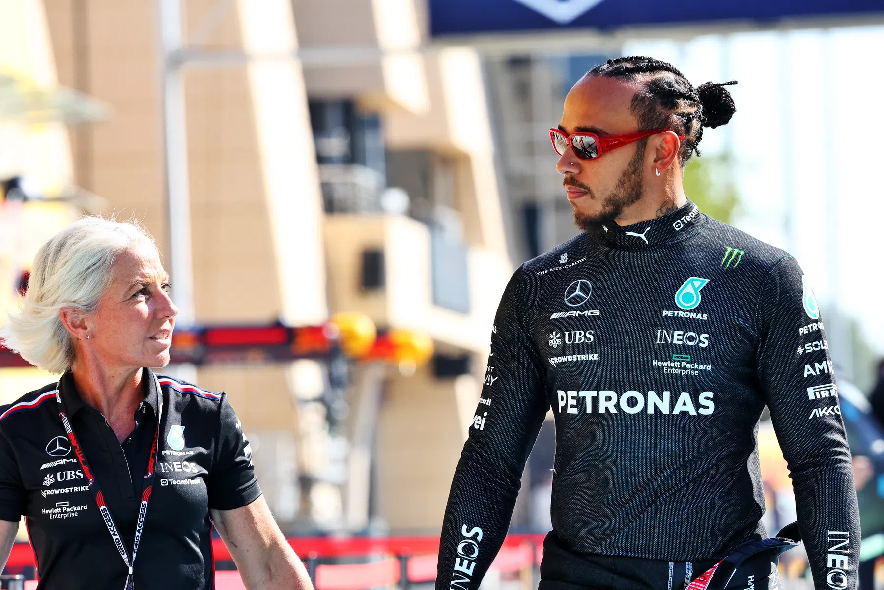 Lewis Hamilton on Angela Cullen back working in Indycar