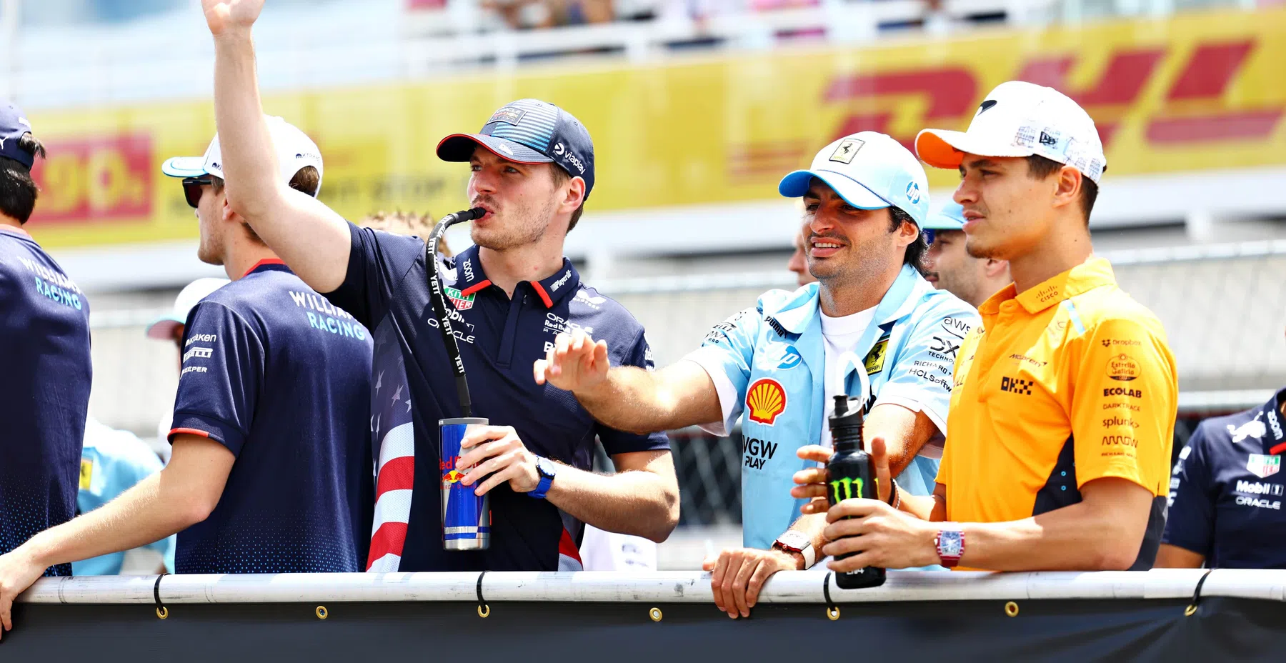 Verstappen reagisce alla prima vittoria di Lando Norris in Formula 1